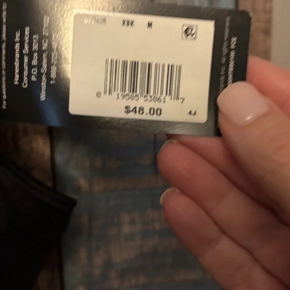 Bali Black Cool Comfort Bra - Picture 3 of 4